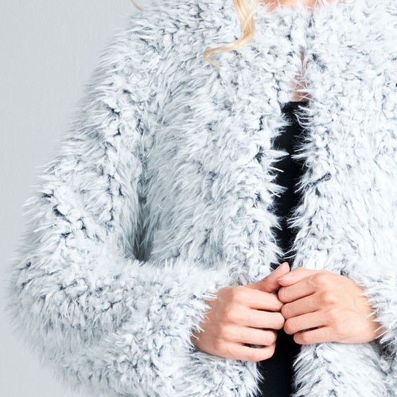 Teddy bear faux fur jacket - Picture 4 of 4